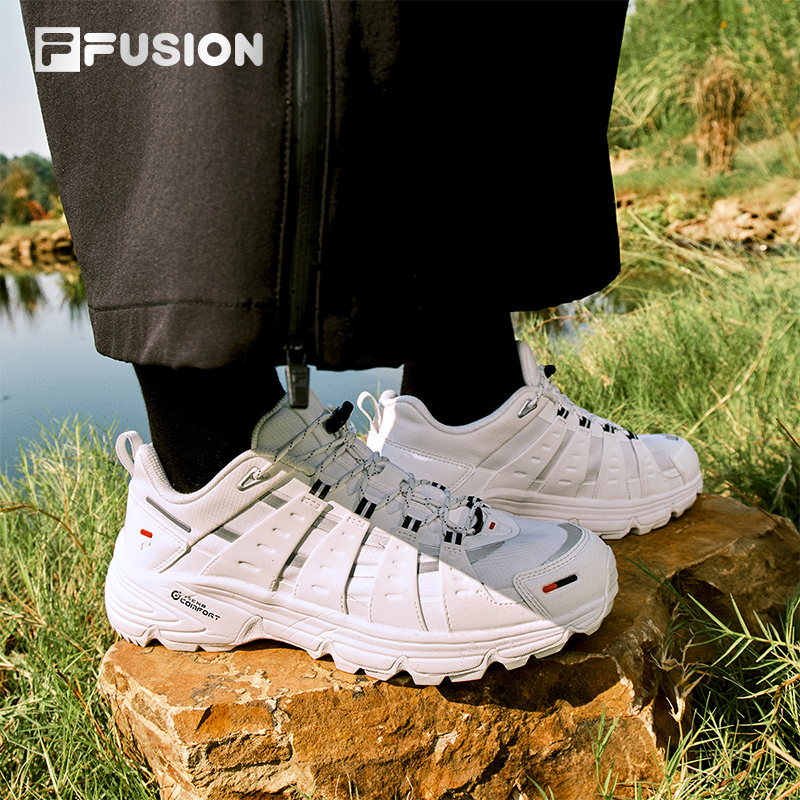 FILA FUSION COMO X Women Sneakers（White/Green）