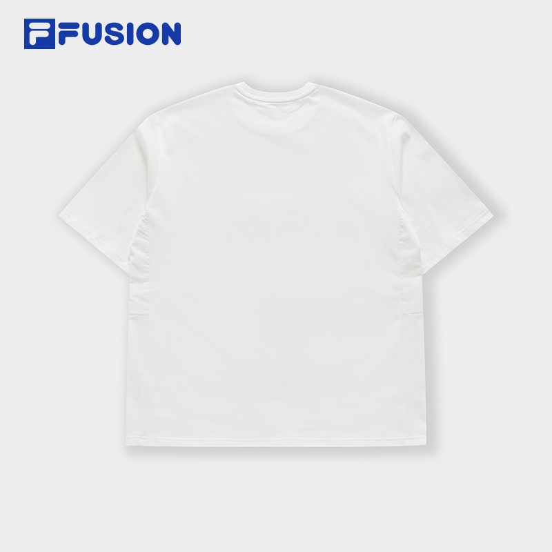 FILA FUSION INLINE URBAN TECH Men Short Sleeve T-shirt in White