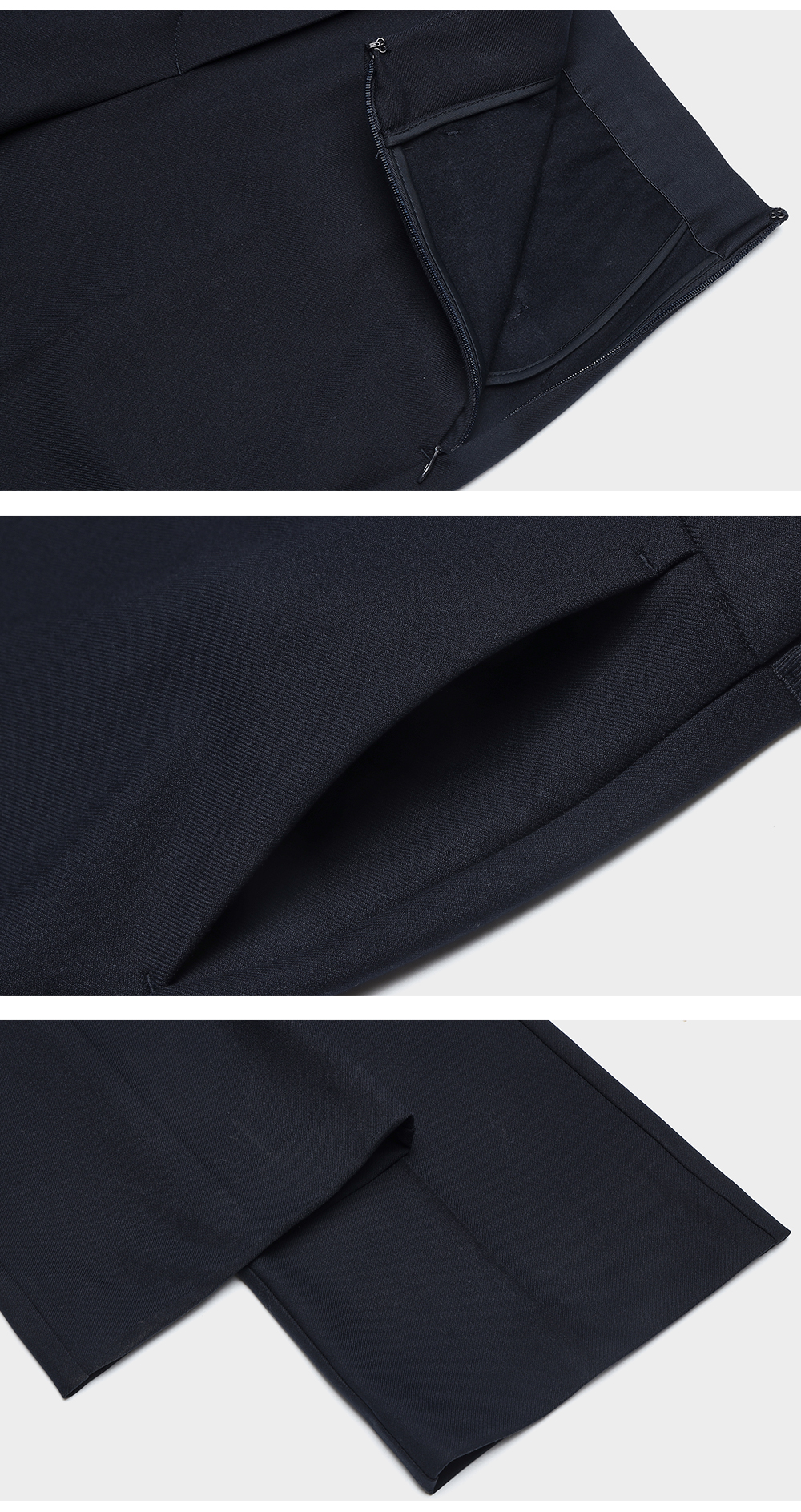 CORE LIFESTYLE EMERALD GEOMETRIC SNOW Women Woven Pants (Navy)