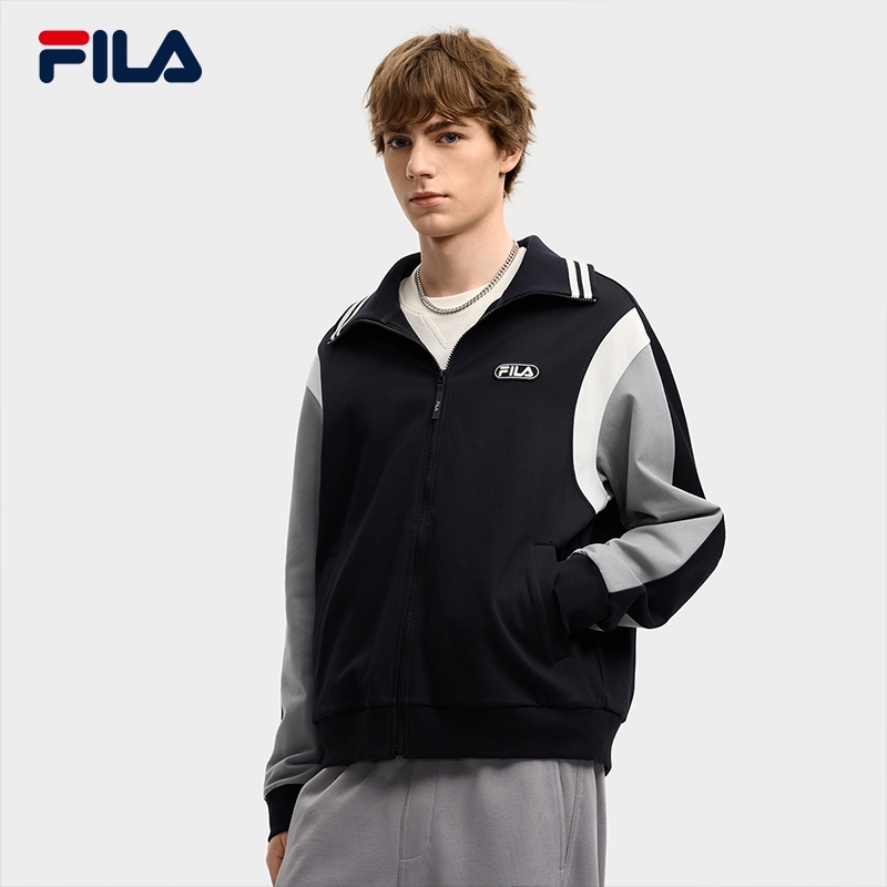 FILA CORE LIFESTYLE FILA ORIGINALE Men Jacket Black – FILA SG