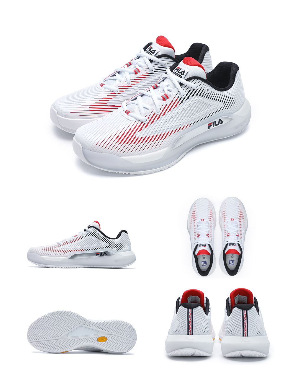 FILA CORE ATHLETICS POTENZA 2 Men Tennis Shoes (White)
