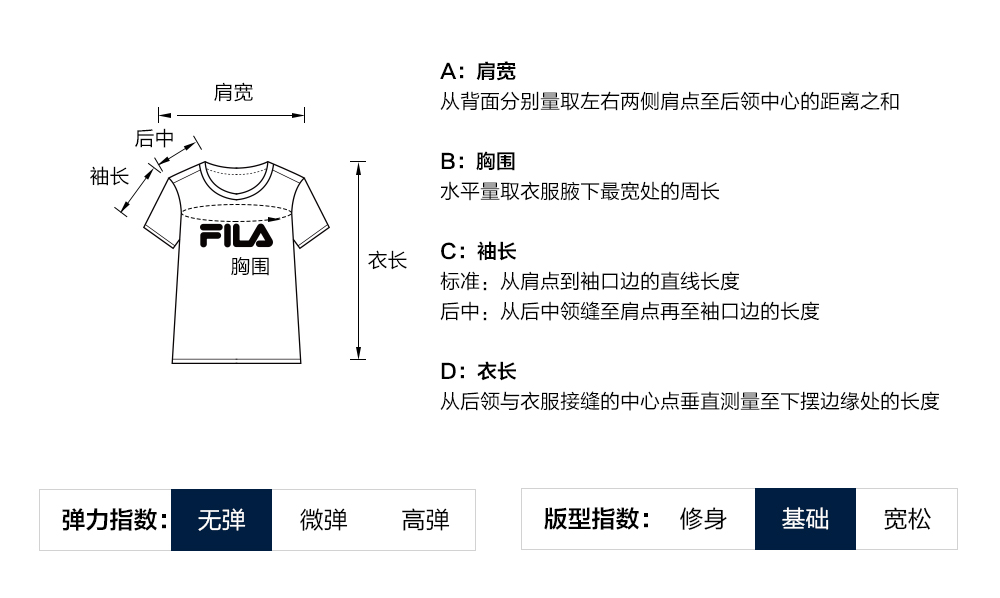 FILA CORE LIFESTYLE ORIGINALE VANGUARD EXPLORATION Women Short Sleeves T-Shirt (Black / White)
