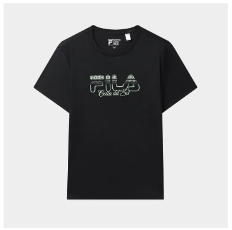 FILA CORE Women's White Line White Special Short Sleeve Tee (Duplicate)