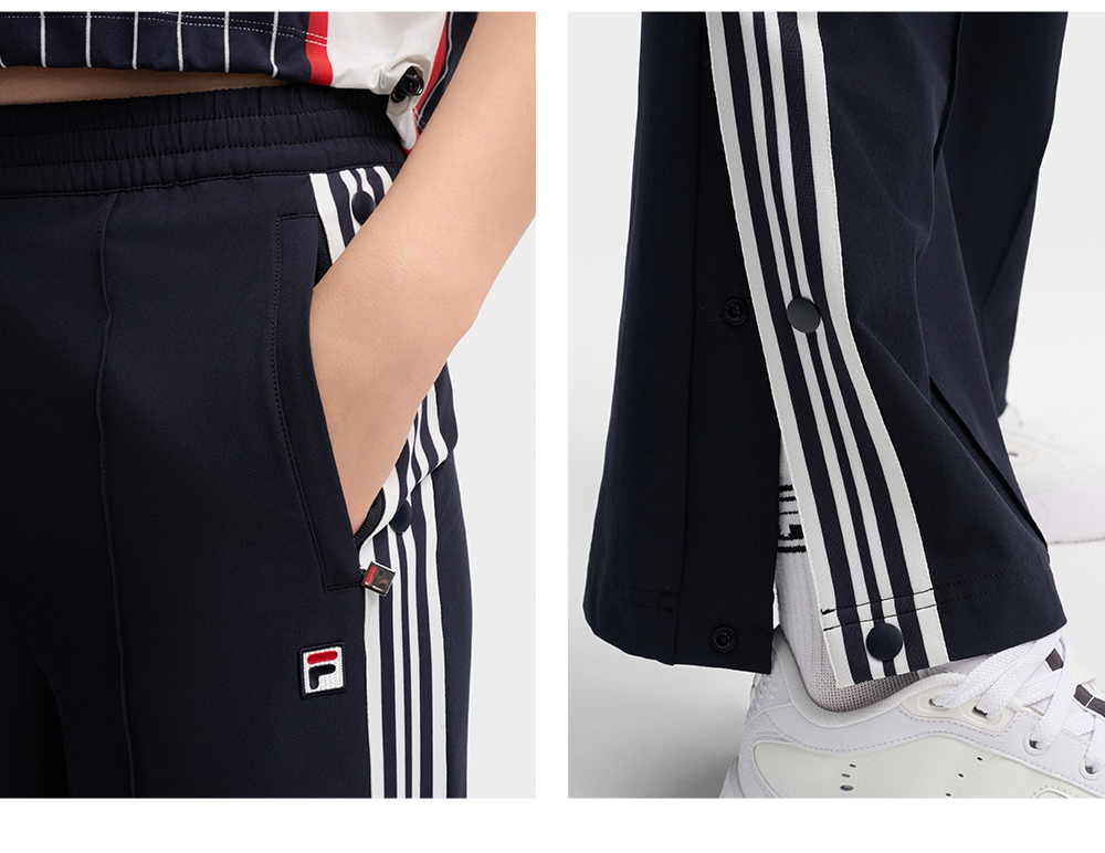 FILA CORE LIFESTYLE ORIGINALE FRENCH TENNIS CLUB Women Woven Pants (Navy)