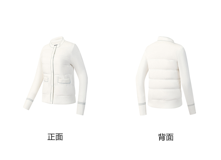 FILA CORE GOLF Women Goose Down Jacket(Black/White)