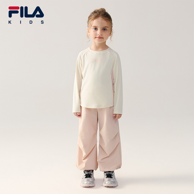 FILA KIDS ORIGINALE Girls Knit Long Sleeve Tee