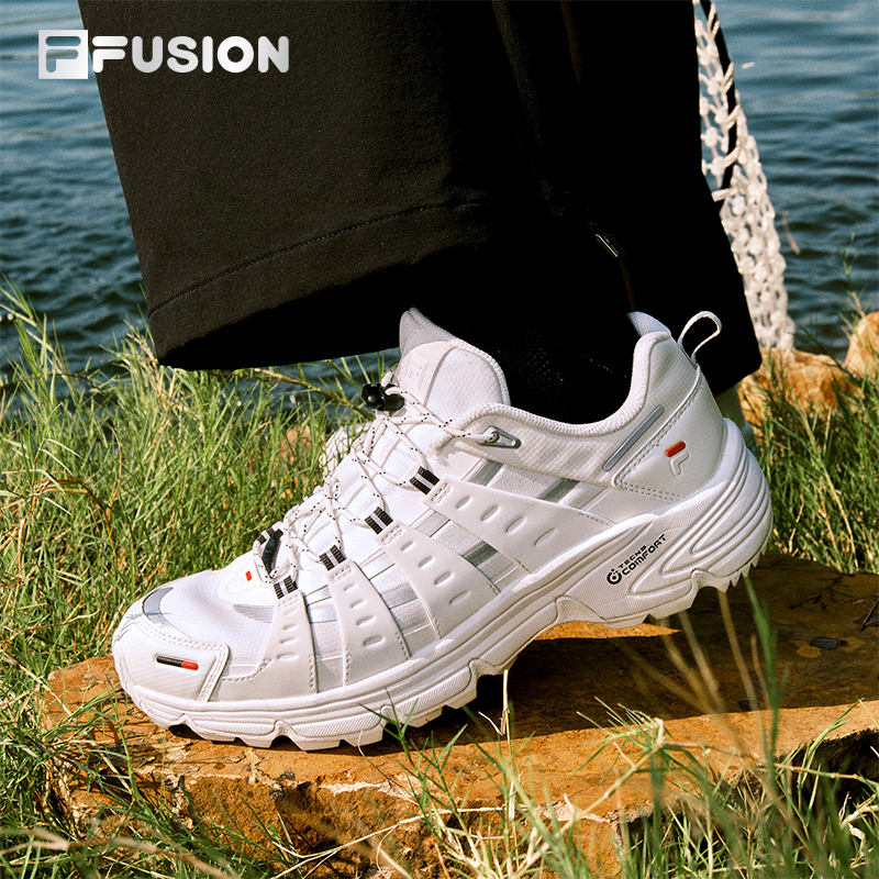 FILA FUSION COMO X Women Sneakers（White/Green）