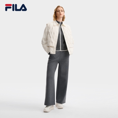 FILA CORE LIFESTYLE WHITE Women 2-piece Down Jacket