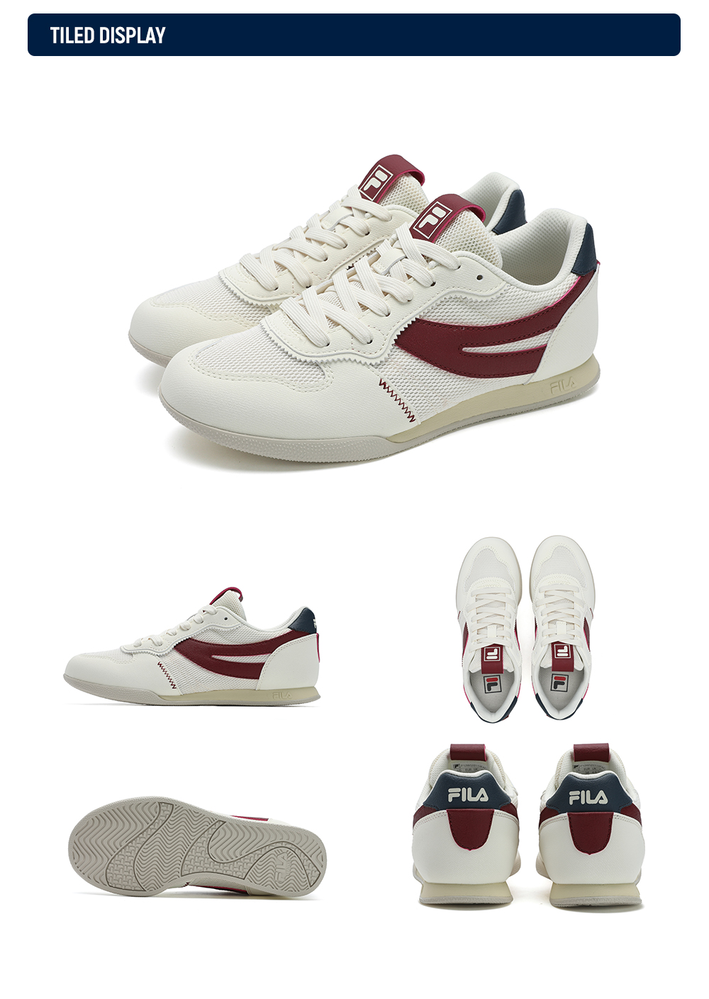 FILA CORE FASHION TRACK Women Sneakers (White / Grey)