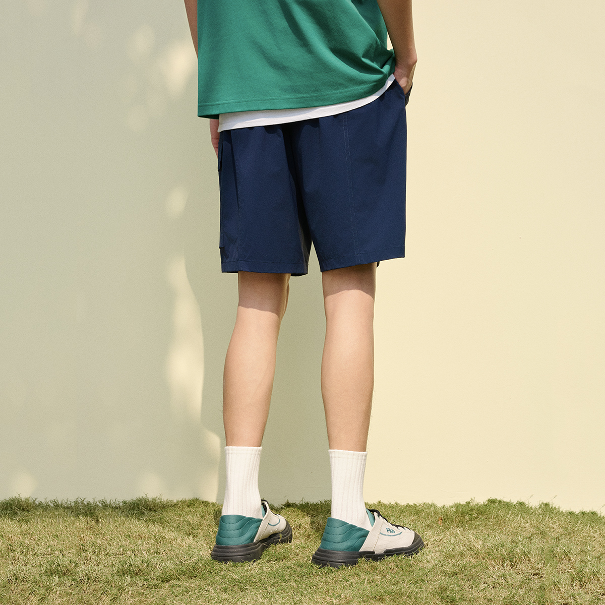 FILA MEN'S HERITAGE Woven Bermuda Shorts