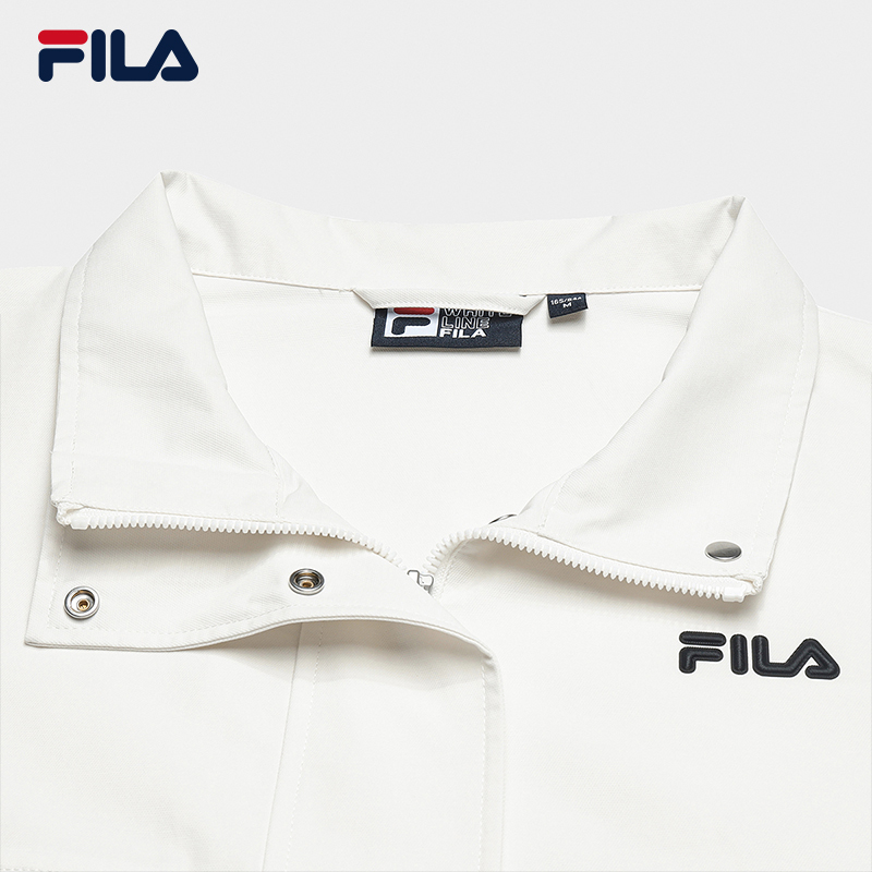 FILA CORE LIFESTYLE HERITAGE LIVE YOUR ELEGANCE Women Woven Jacket (White)