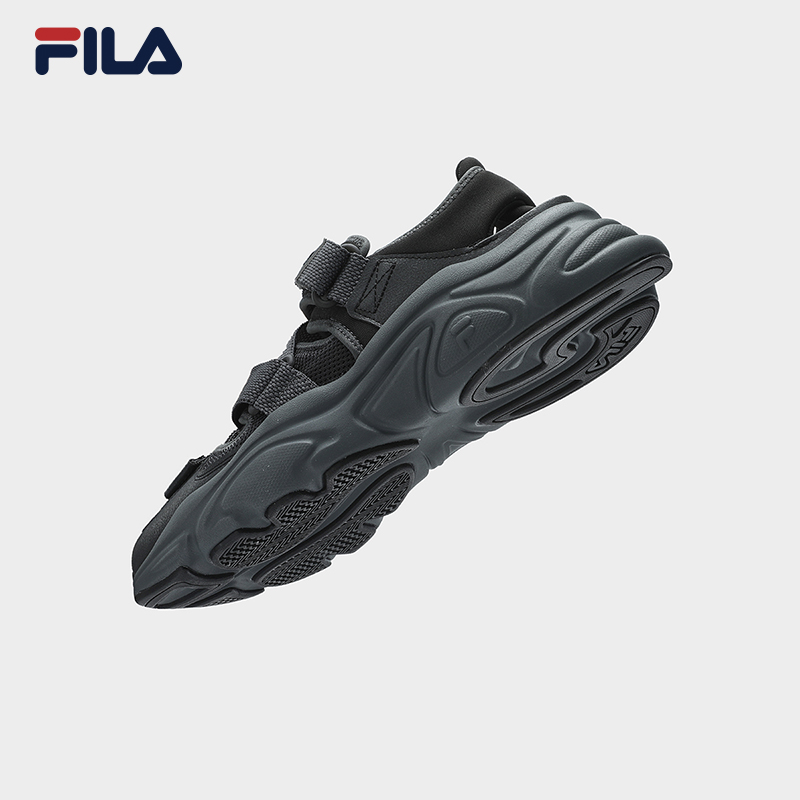 FILA CORE MARS FASHION ORIGINALE Men Sandal Shoes (Black/Grey)