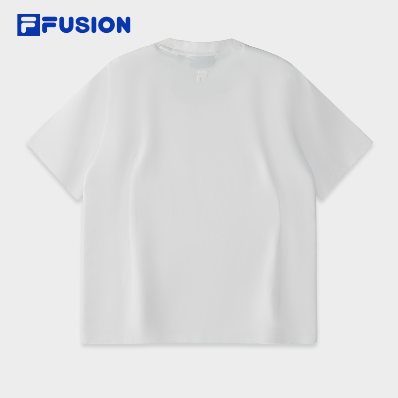 FILA FUSION URBAN TECH Women Short Sleeve T-shirt (Pink/White)