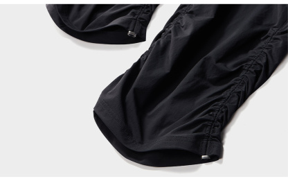 FILA FUSION INLINE FUSION X WORKWEAR SUNBURN GROOVE Women Woven Pants (Black / Light Khaki)
