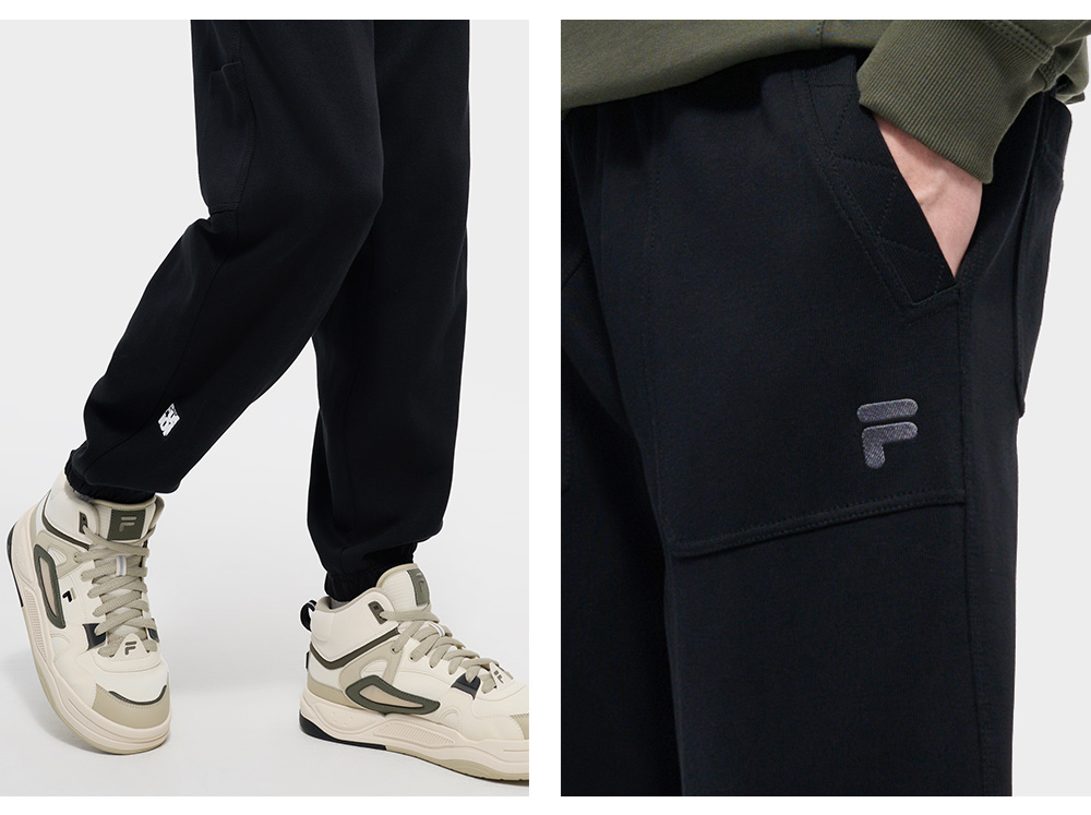 FILA FUSION INLINE WORKWEAR SKATE URBAN EDGE Men Knit Pants (Black)