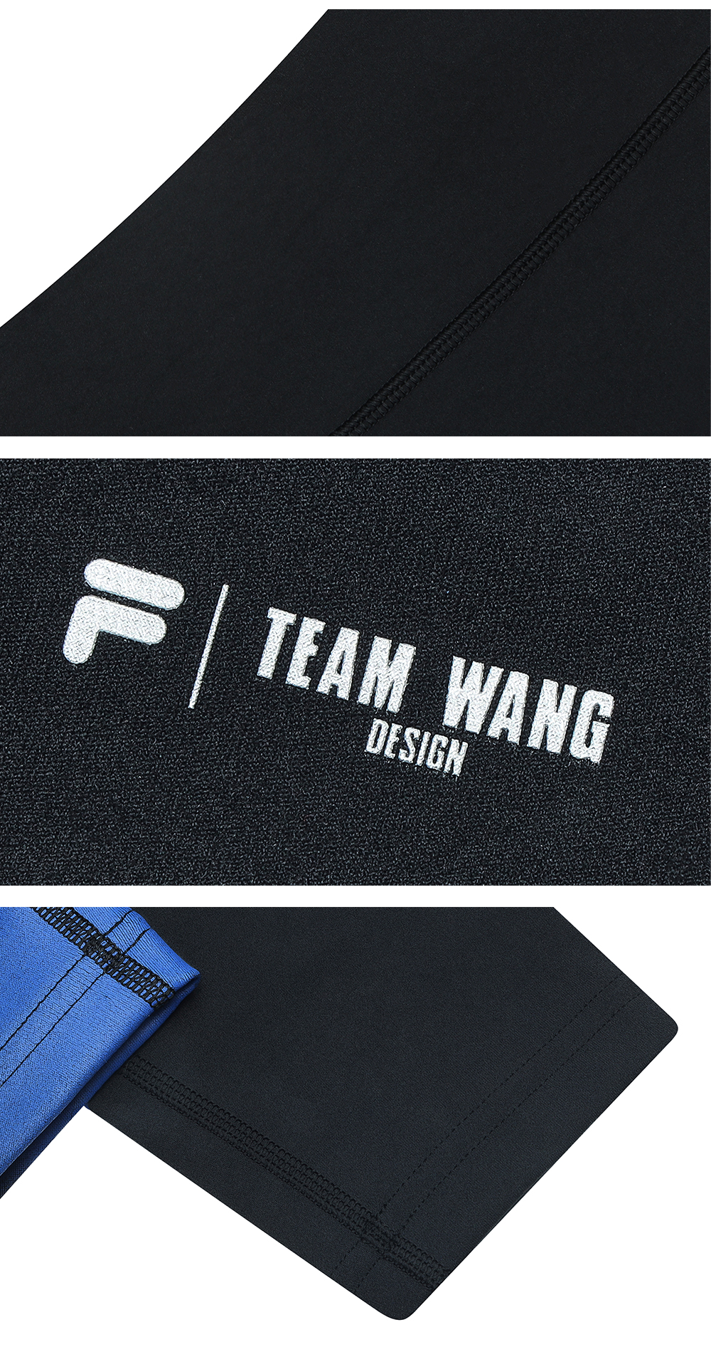 FILA FUSION x TEAM WANG DESIGN Women's Knit Leggings in Black