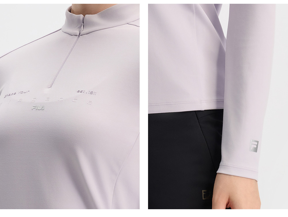FILA CORE ATHLETICS FILA-FIT WOMEN Women Long Sleeve Top (Purple)