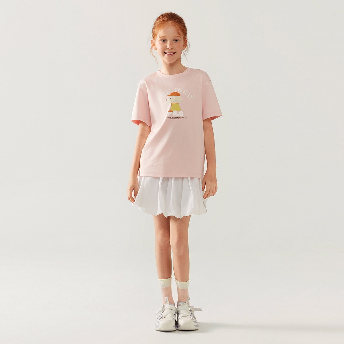 FILA KIDS CROSS OVER Boys Knitted Short Sleeve Top
