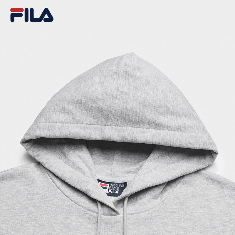 FILA CORE LIFESTYLE FILA ORIGINALE Women Hoodie (Black/Grey)