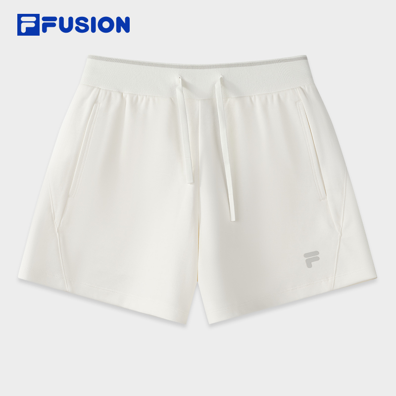 FILA FUSION LIFE FUSIONEER DOWNTOWN DRIFT Women Knitted Shorts (White)