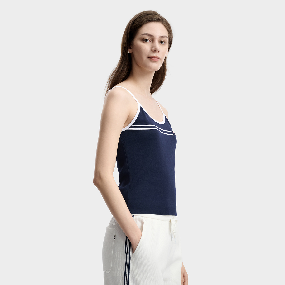 [Mini Yang's Pick] FILA WOMEN'S HERITAGE Knitted Tank Top