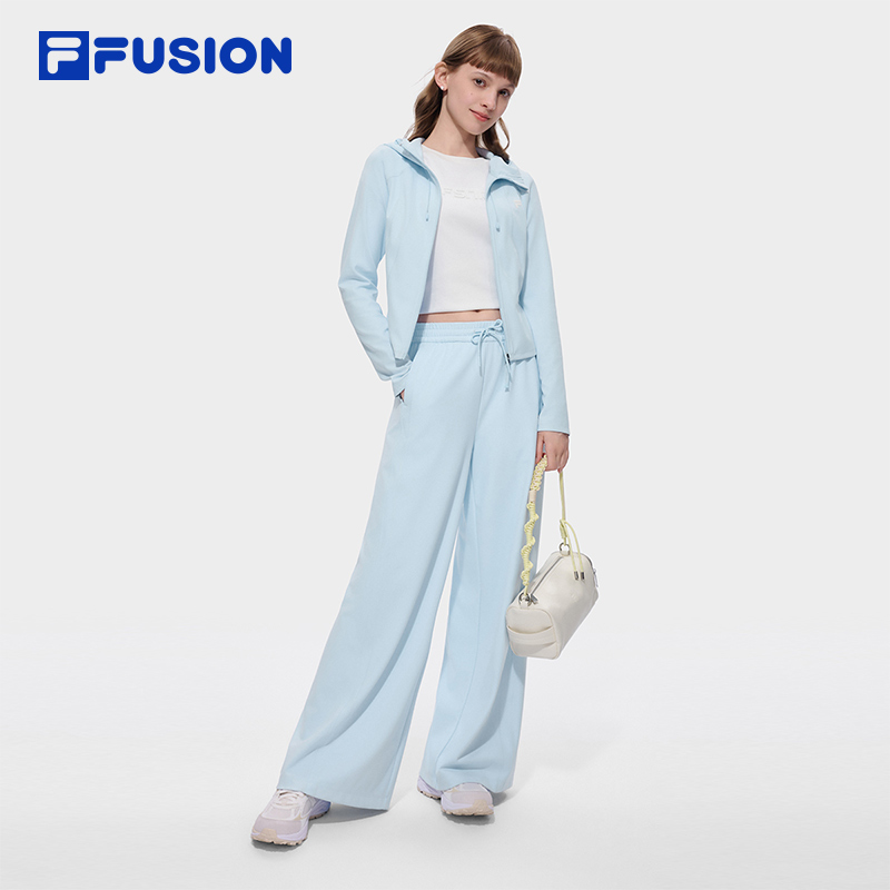 FILA FUSION INLINE Women Knitted Hooded Jacket