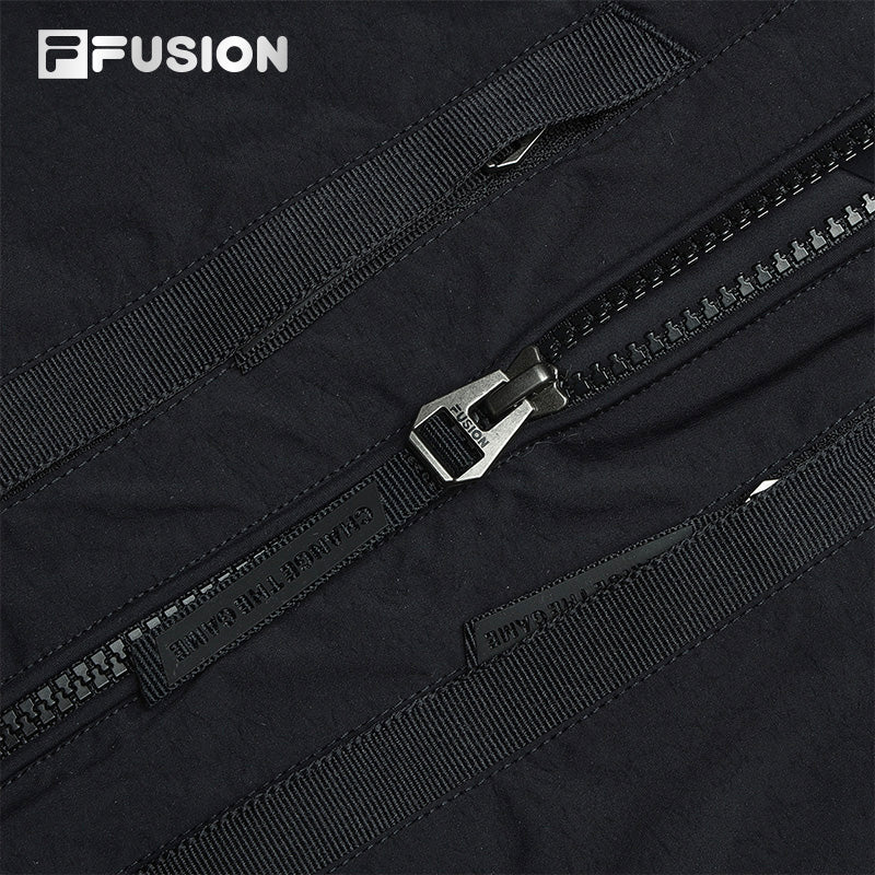 FILA FUSION INLINE URBAN TECH Mens Woven Top in Black