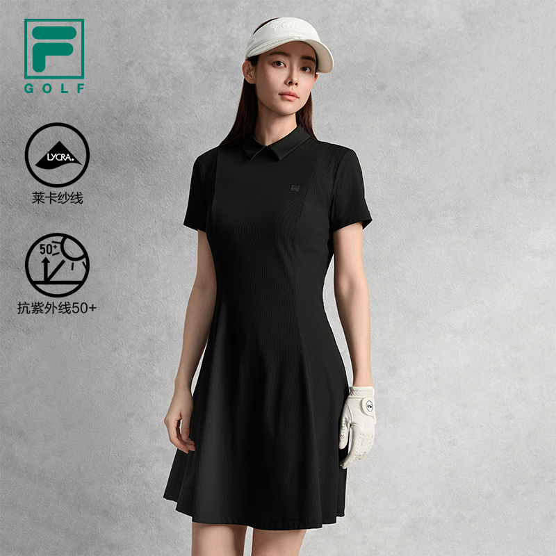 FILA CORE ATHLETICS GOLF ELITE GOLF CLUB Women Dress (Black)