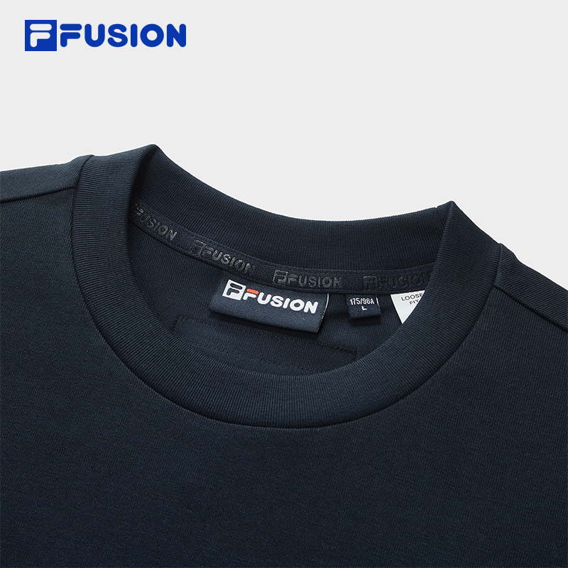 FILA MEN'S FUSIONEER Knitted Short Sleeve Top