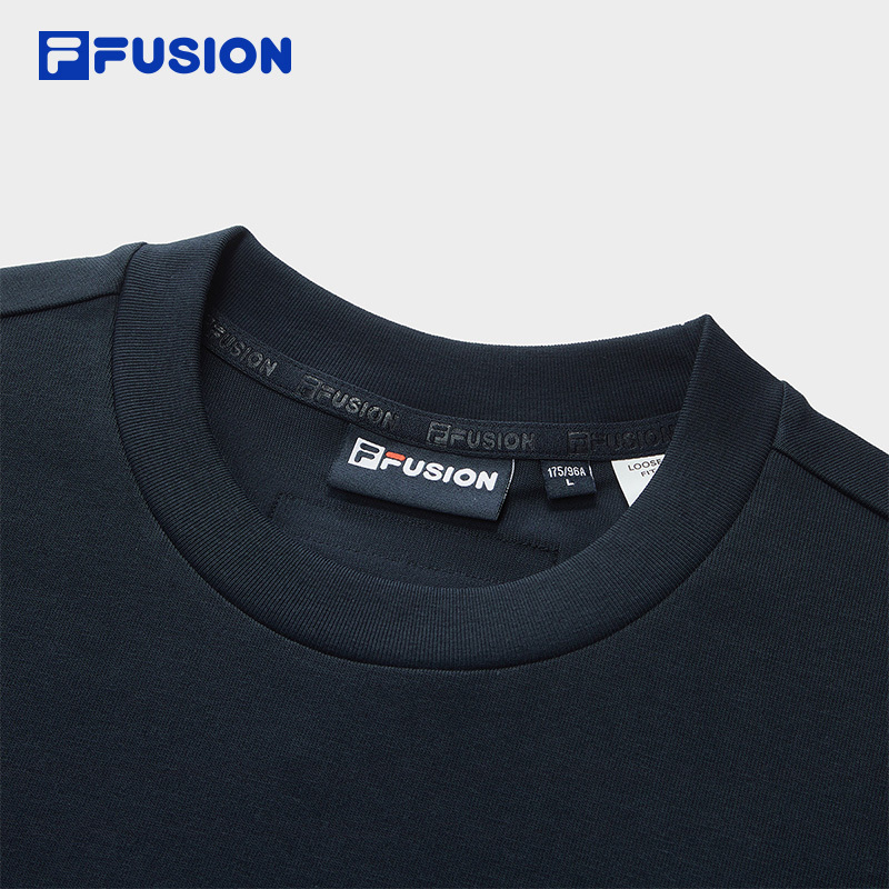 FILA MEN'S FUSIONEER Knitted Short Sleeve Top