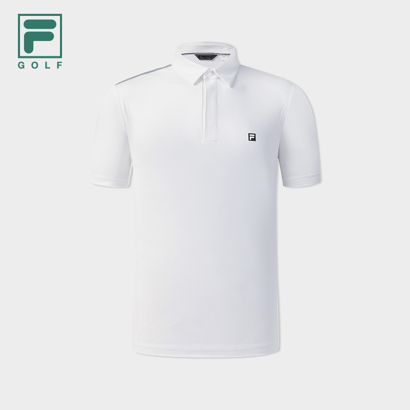 FILA MEN'S GOLF Knitted Short Sleeve Polo Shirt | FILA Official Online
