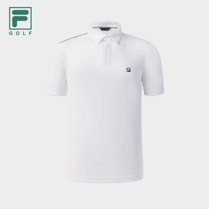 FILA MEN'S GOLF Knitted Short Sleeve Polo Shirt