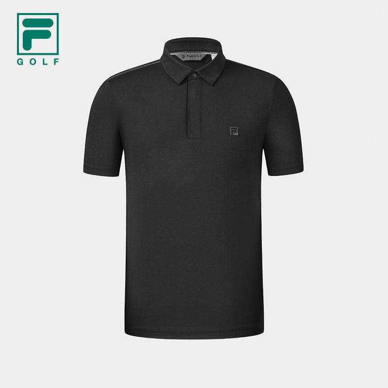 FILA MEN'S GOLF Knitted Short Sleeve Polo Shirt | FILA Official Online