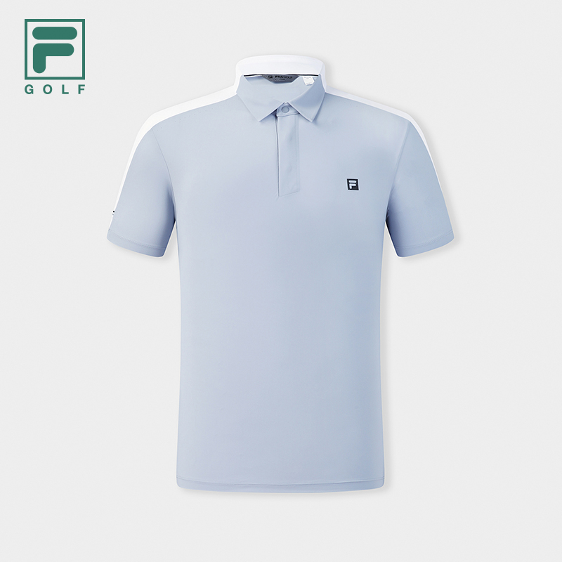 FILA MEN'S GOLF Knitted Short Sleeve Polo Shirt | FILA Official Online