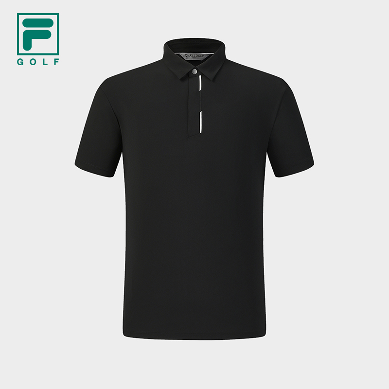 FILA MEN'S GOLF Knitted Short Sleeve Polo Shirt | FILA Official Online