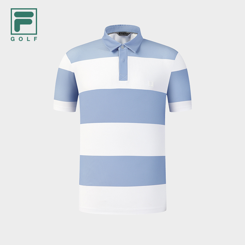 FILA MEN'S GOLF Knitted Short Sleeve Polo Shirt | FILA Official Online