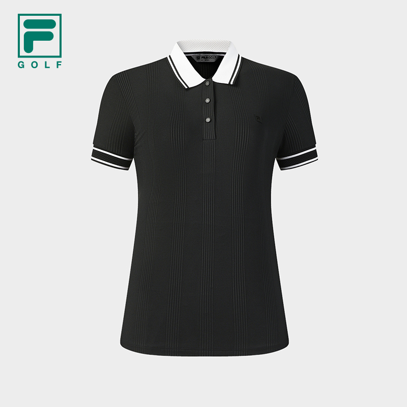 FILA WOMEN'S GOLF Knitted Short Sleeve Polo Shirt | FILA Official Online