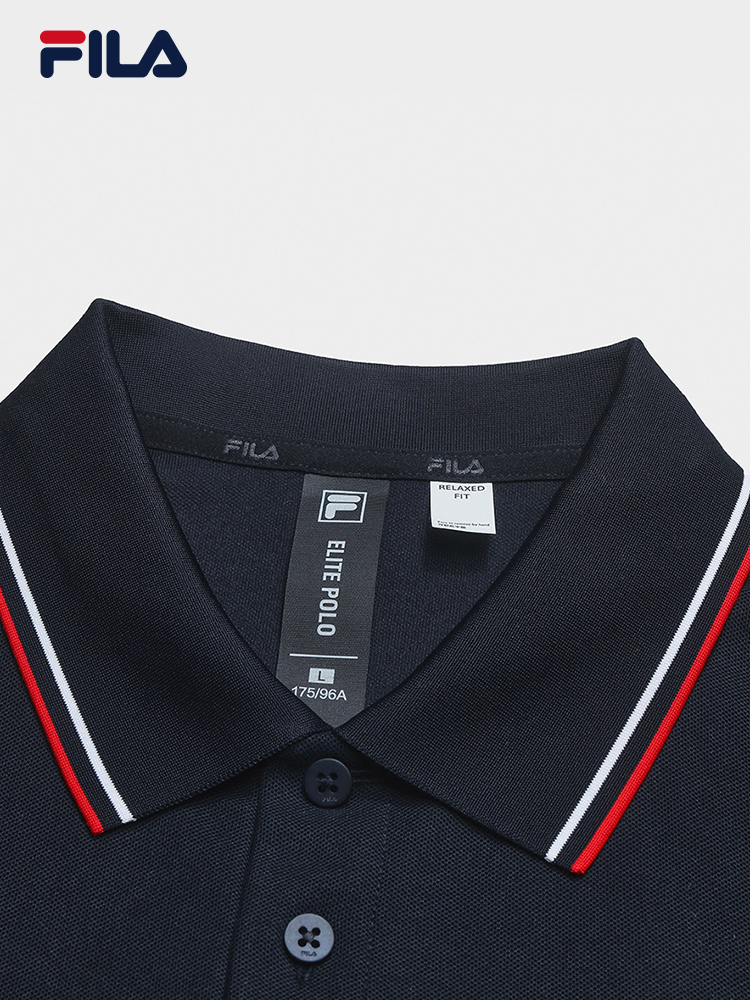 FILA MEN'S F.C. Knitted Short Sleeve Polo Shirt