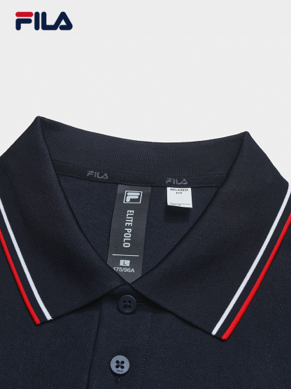 FILA MEN'S F.C. Knitted Short Sleeve Polo Shirt
