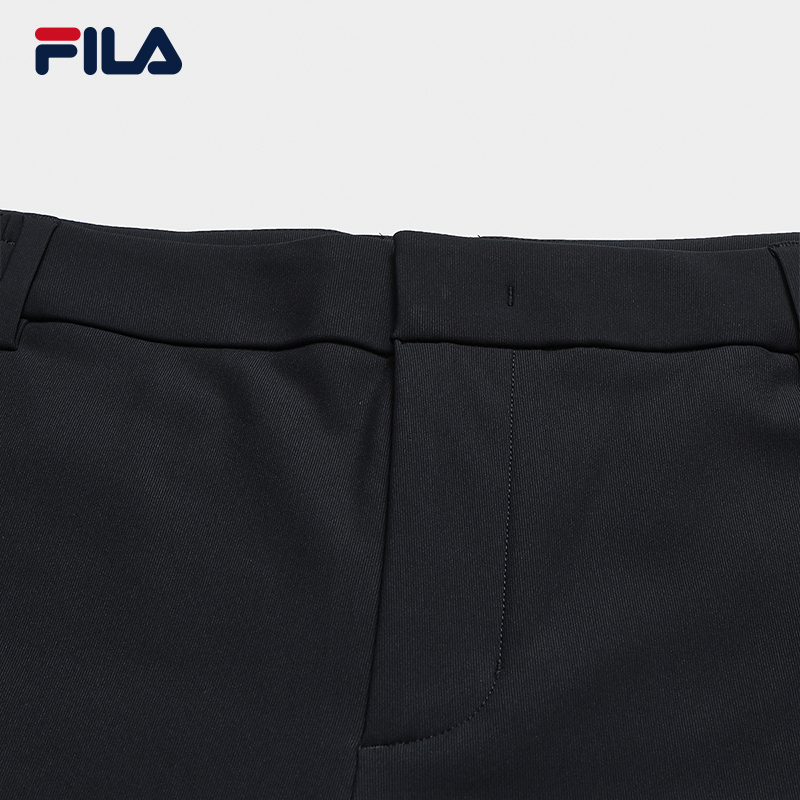 FILA CORE Men WHITE Knitted Pants NAVY
