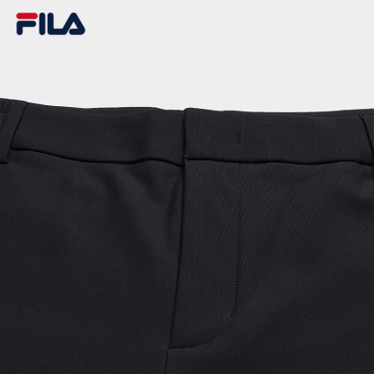FILA CORE Men WHITE Knitted Pants NAVY
