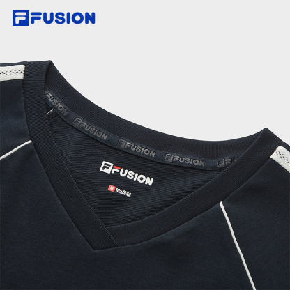 FILA WOMEN'S FUSIONEER Knitted Short Sleeve Top