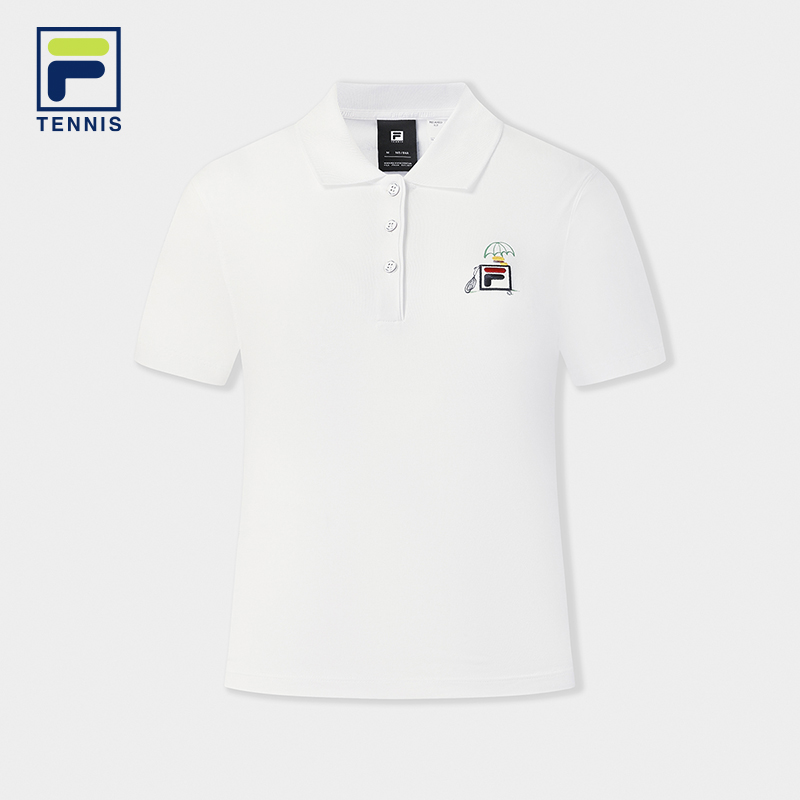 FILA CORE Women's TENNIS COURT Short Sleeve Polo