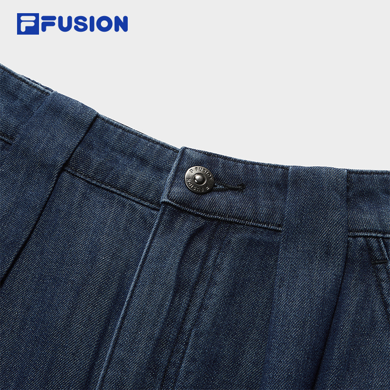 FILA FUSION Women WORKWEAR Washed Denim Jeans