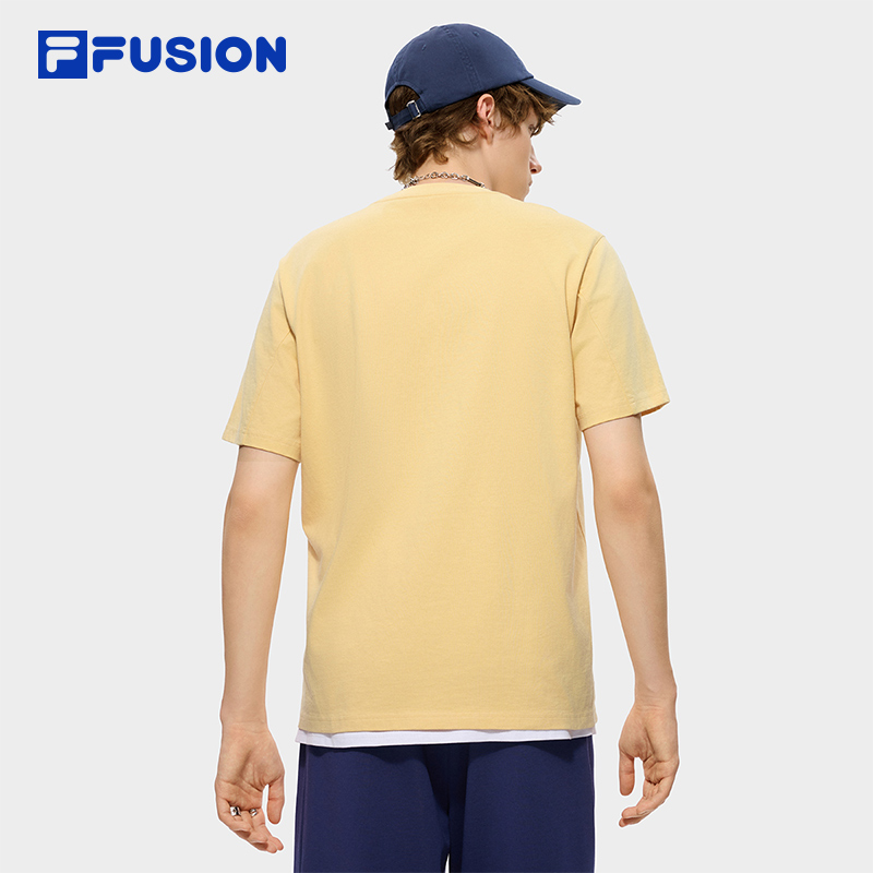 FILA FUSION Men WORKWEAR Knit Short Sleeve Tee