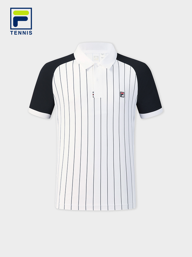 FILA MEN'S TENNIS Knitted Short Sleeve Polo Shirt | FILA Official Online