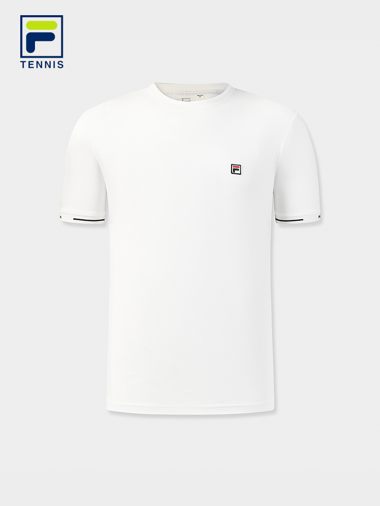 FILA MEN'S TENNIS Knitted Short Sleeve Top