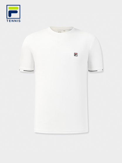 FILA MEN'S TENNIS Knitted Short Sleeve Top