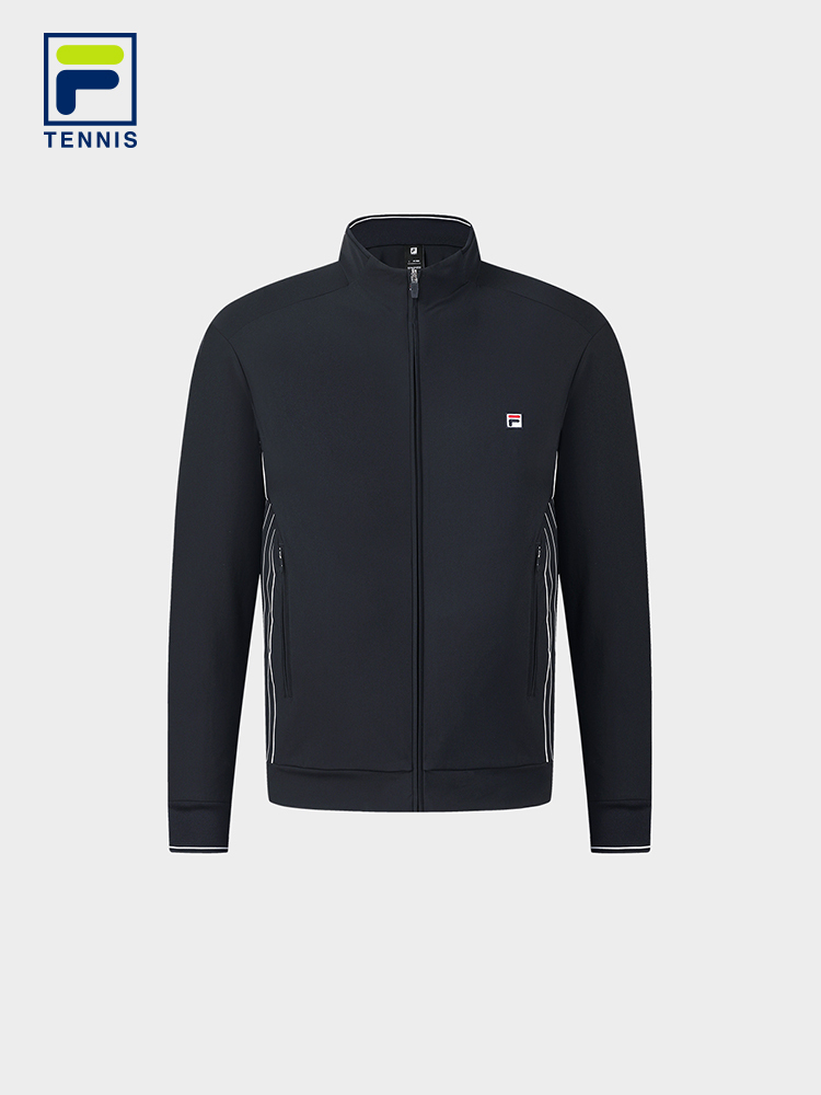 FILA MEN'S TENNIS Knitted Long Sleeve Jacket