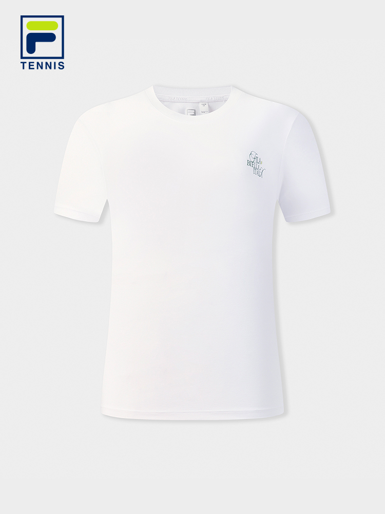 FILA WOMEN'S TENNIS Knitted Short Sleeve Top